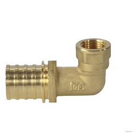 Угольник PE-X лат Дн25х3/4" ВР РОС